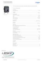 Datasheet for Hager LV8Z00W150K05SK, EAN: 3250617654654