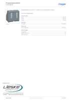 Datasheet for Hager LV8ZMKB, EAN: 3250610141526