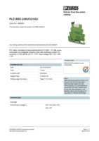 Datasheet for Phoenix Contact 2966294, EAN: 4017918130787