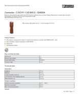 Datasheet for Phoenix Contact 3240534, EAN: 4046356528047