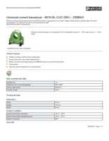 Datasheet for Phoenix Contact 2308043, EAN: 4046356434041