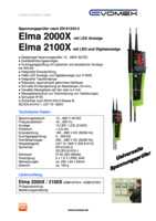 Datasheet for Elma 2100A, EAN: 5706445140060