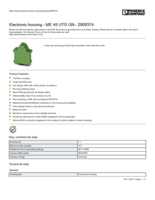 Datenblatt zu Phoenix Contact 2909374, EAN: 4017918163341