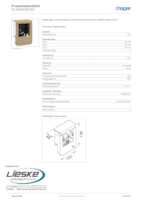 Datasheet for Hager SL20080901D3, EAN: 4012740842709