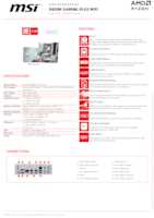 Datasheet for MSI 7E66-001R, EAN: 4711377347570