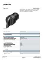 Datasheet for Siemens 3SB20002BB01, EAN: 4011209027695