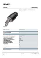 Datasheet for Siemens 3SB20004PA01, EAN: 4011209145269