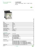 Datasheet for Schneider Electric CA2KN40E7, EAN: 3389110500363