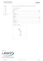 Datenblatt zu Hager BRS85210WBVERZ, EAN: 4012740221504
