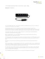 Datasheet for Startech.com ST4300PBU3, EAN: 0065030851084