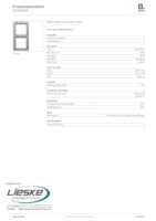 Datasheet for Berker 10126084, EAN: 4011334442660
