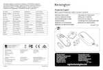 Datasheet for Kensington K72425EU, EAN: 5028252351423