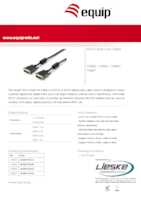 Datenblatt zu Equip 118933, EAN: 4015867593288