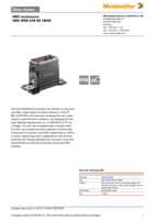 Datenblatt zu Weidmüller 1081410000, EAN: 4032248877454