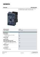 Datasheet for Siemens 3RT23252AP00, EAN: 4011209834651