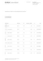 Datenblatt zu Gira 109527, EAN: 4010337095279