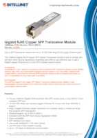 Datasheet for Intellinet 523882, EAN: 766623523882