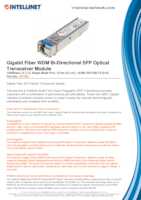 Datasheet for Intellinet 507509, EAN: 766623507509
