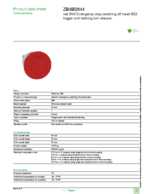 Datasheet for Schneider Electric ZB4BS844, EAN: 3389110888867