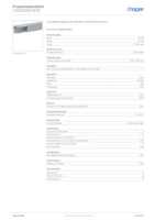 Datasheet for Hager LFS200200VERZ, EAN: 4012740290852
