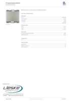 Datasheet for Berker 6710457004, EAN: 4011334281320
