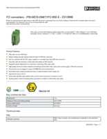 Datasheet for Phoenix Contact 2313999, EAN: 4046356513807
