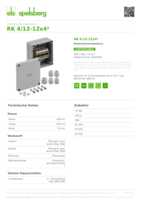 Datasheet for Spelsberg 61501201, EAN: 4013902858330
