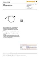 Datasheet for Weidmüller 7789100050, EAN: 8430243959582