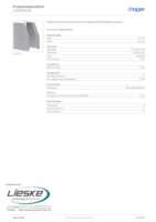 Datasheet for Hager L22357030, EAN: 4012740112055