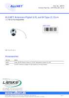 Datasheet for Allnet ANT-PIG-UFL-N-15, EAN: 4038816008824