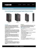 Datasheet for BlackBox LIE401A, EAN: 00822088079576