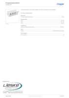 Datasheet for Hager VZ00UP, EAN: 3250616668430