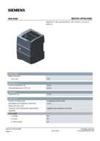 Datasheet for Siemens 6ES72315PF320XB0, EAN: 6940408101883