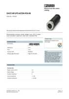 Datasheet for Phoenix Contact 1513347, EAN: 4017918910921