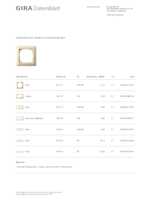 Datenblatt zu Gira 021101, EAN: 4010337211013