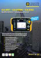 Datasheet for Chauvin Arnoux P01102094, EAN: 3663653002059