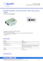 Datasheet for Allnet ALL4425_white, EAN: 4038816101327