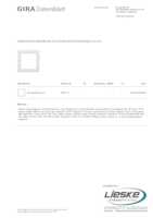 Datenblatt zu Gira 0282112, EAN: 4010337044758