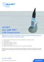 Datasheet for Allnet ALL-USB-PM1, EAN: 4038816112934