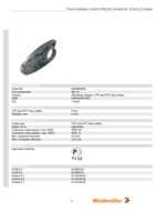 Datasheet for Weidmüller 9030060000, EAN: 4008190337827