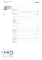 Datasheet for Hager HNG75100, EAN: 4012740980395