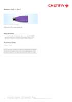 Datasheet for Cherry 6171784, EAN: 4025112058219