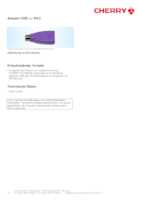 Datenblatt zu Cherry 6171784, EAN: 4025112058219