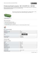 Datenblatt zu Phoenix Contact 1847220, EAN: 4017918113520