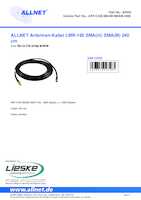 Datasheet for Allnet ANT-CAB-SMAM-SMAM-2400, EAN: 4038816943583