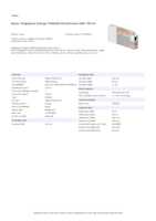 Datasheet for Epson C13T636A00, EAN: 0010343870796