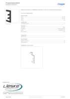 Datenblatt zu Hager BR65100W9011, EAN: 4012740980111
