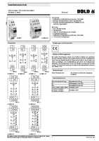 Datasheet for E.Dold & Soehne KG 0009273, EAN: 4030641092733