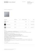 Datenblatt zu Gira 260565, EAN: 4010337051411