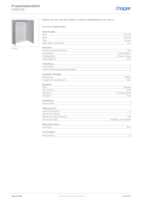 Datenblatt zu Hager FWB73D, EAN: 3250612736959